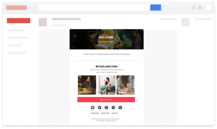 ugc on email campaign